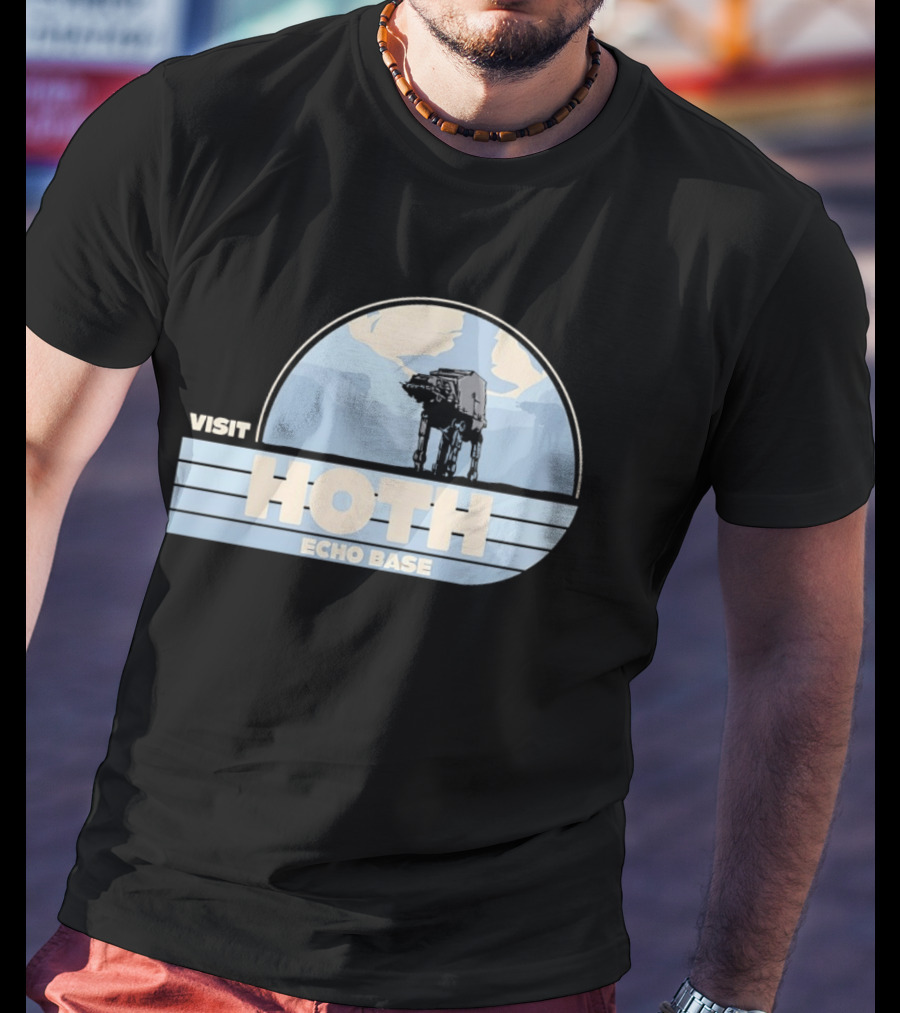 Visit Hoth Echo Base Star Wars AT AT Adventure T-Shirt