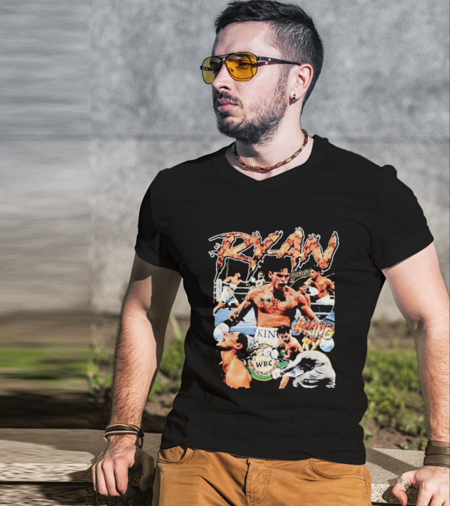 Ryan Garcia WBC Boxing Champion Explosive Action Montage T-Shirt