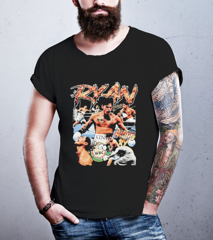 Ryan Garcia WBC Boxing Champion Explosive Action Montage T-Shirt