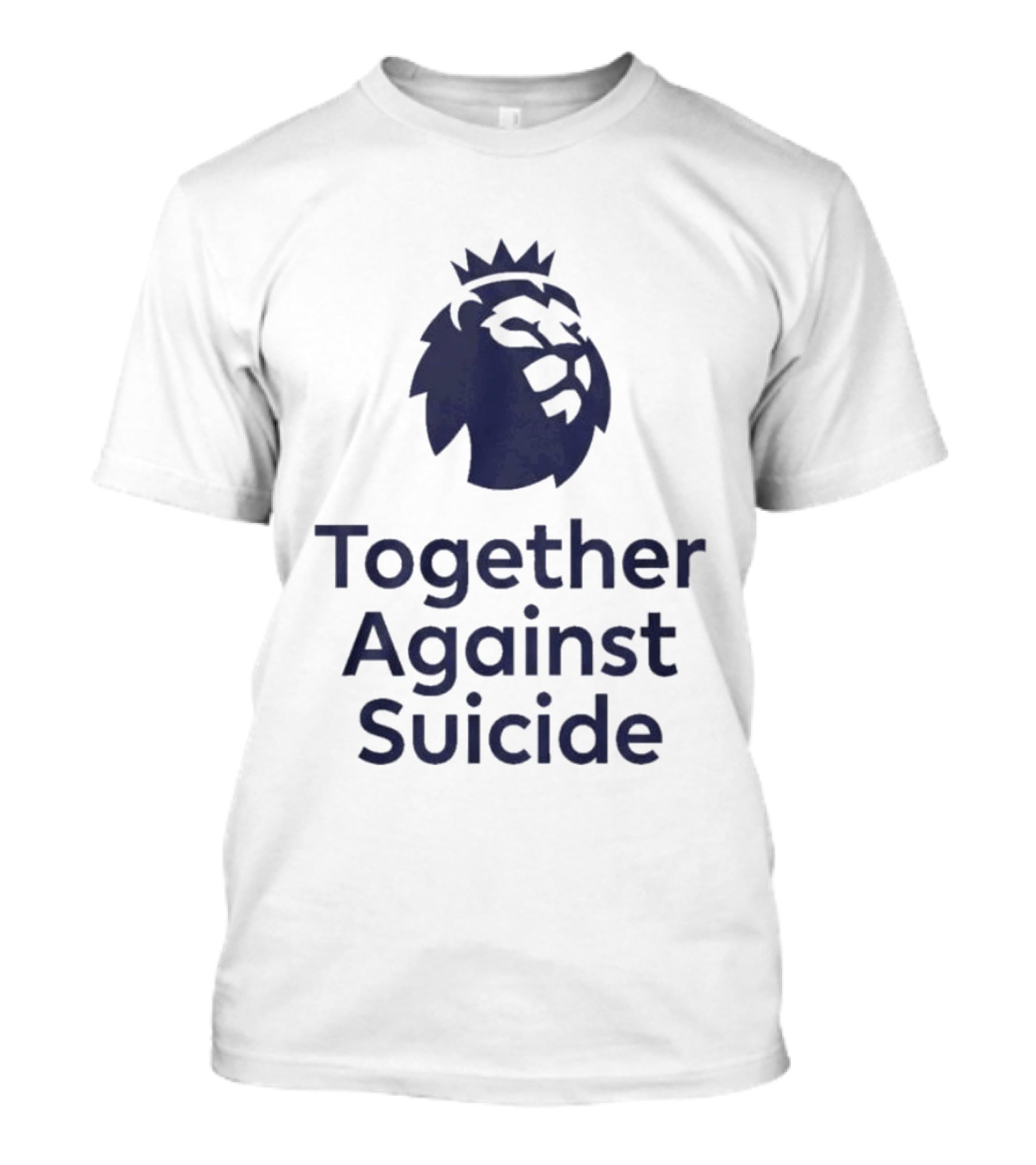 Aston Villa Premier League Together Against Suicide T-Shirt