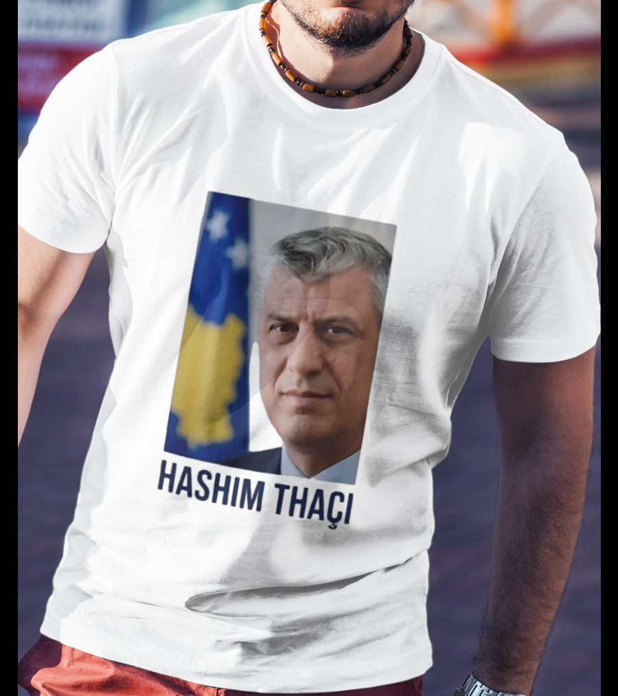 Hashim Thaci Kosovo Flag T-Shirt