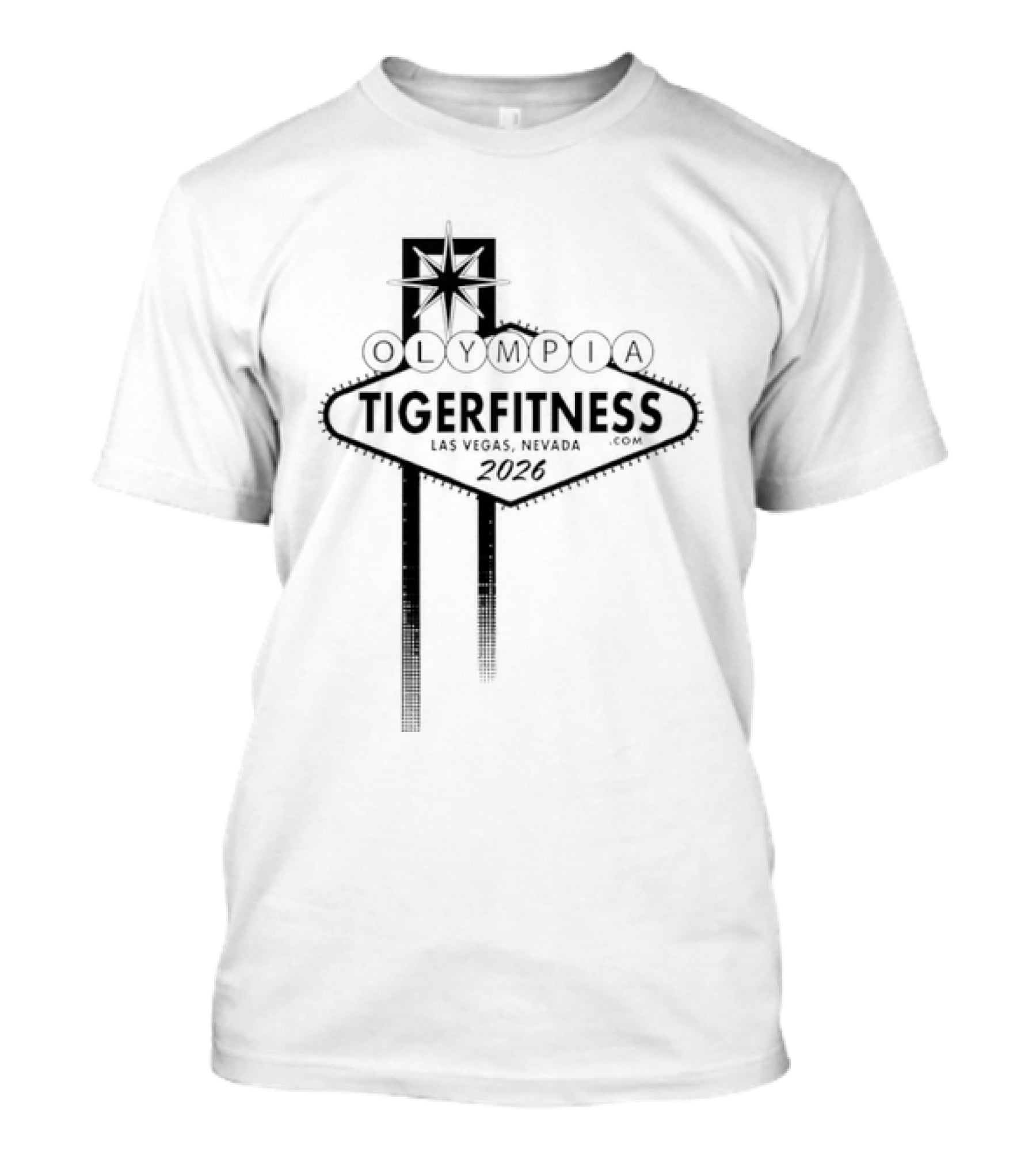 Olympia TigerFitness Las Vegas Nevada 2026 T-Shirt