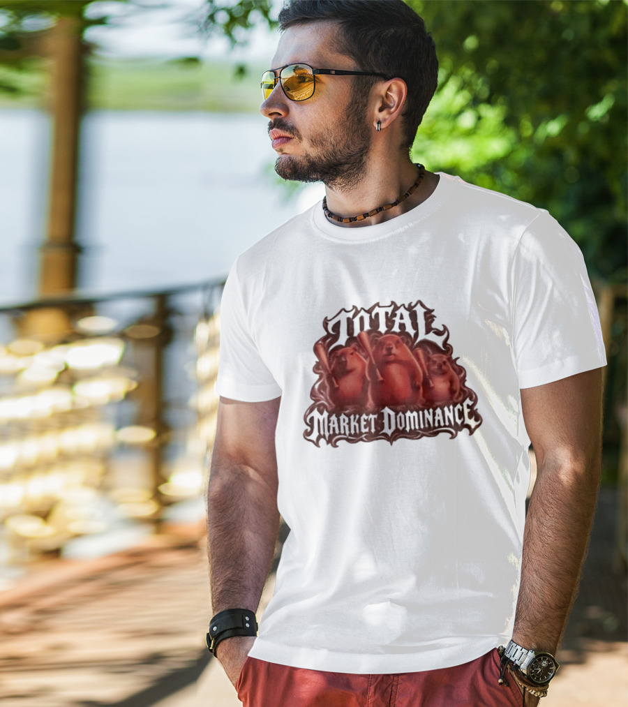 Total Market Dominance Groundhog Baseball Bats T-Shirt