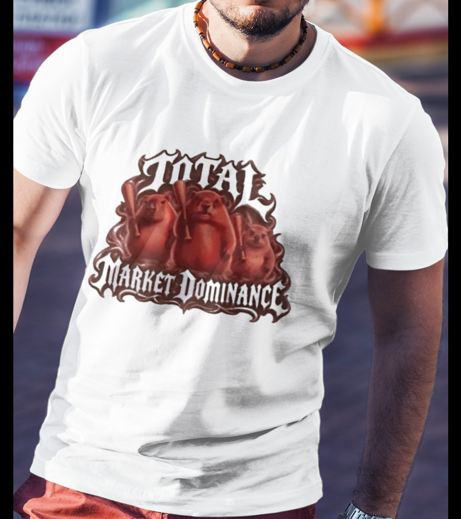 Total Market Dominance Groundhog Baseball Bats T-Shirt
