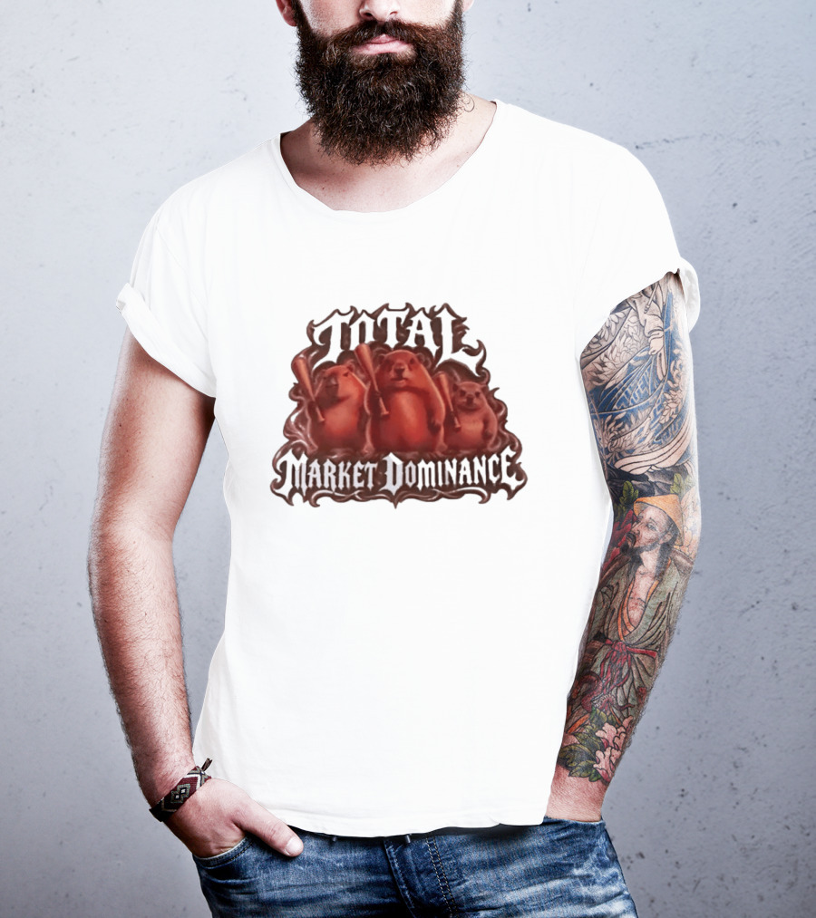 Total Market Dominance Groundhog Baseball Bats T-Shirt