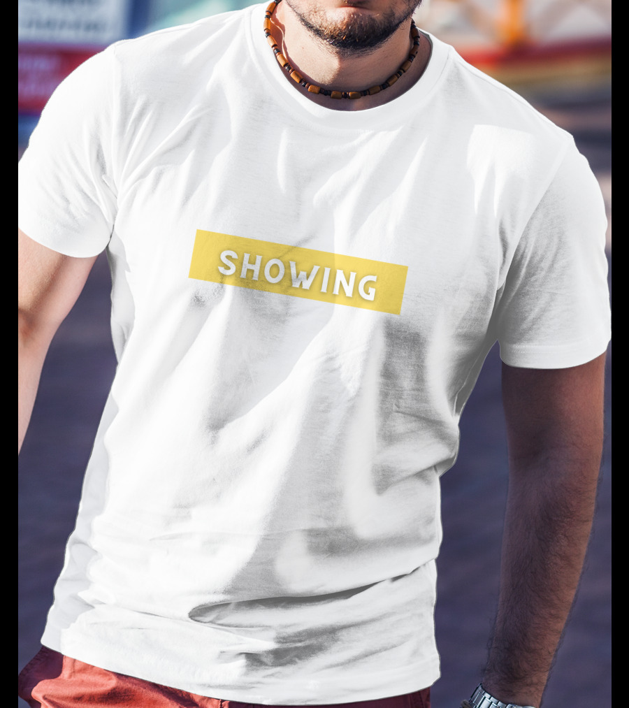 Showing T-Shirt