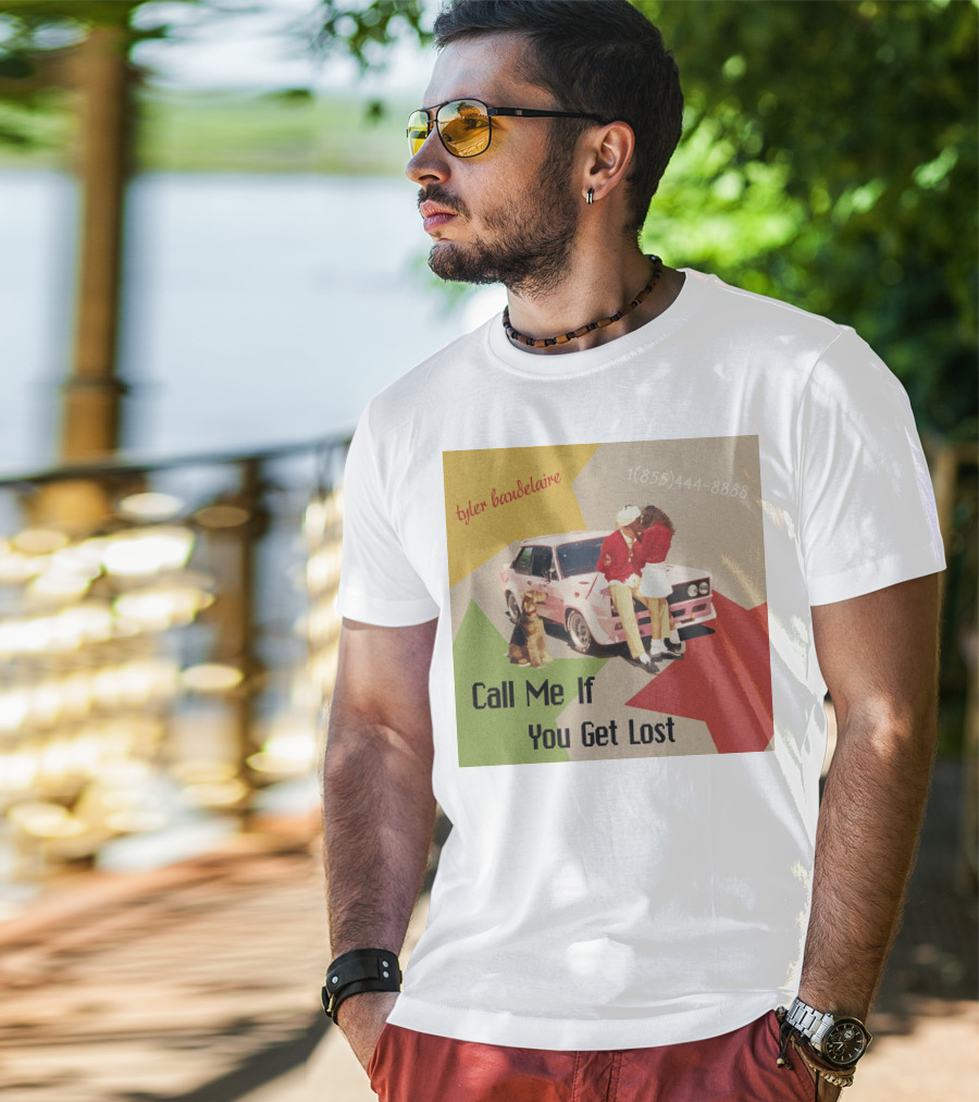 Tyler Baudelaire Call Me If You Get Lost 1(855)444-8888 T-Shirt