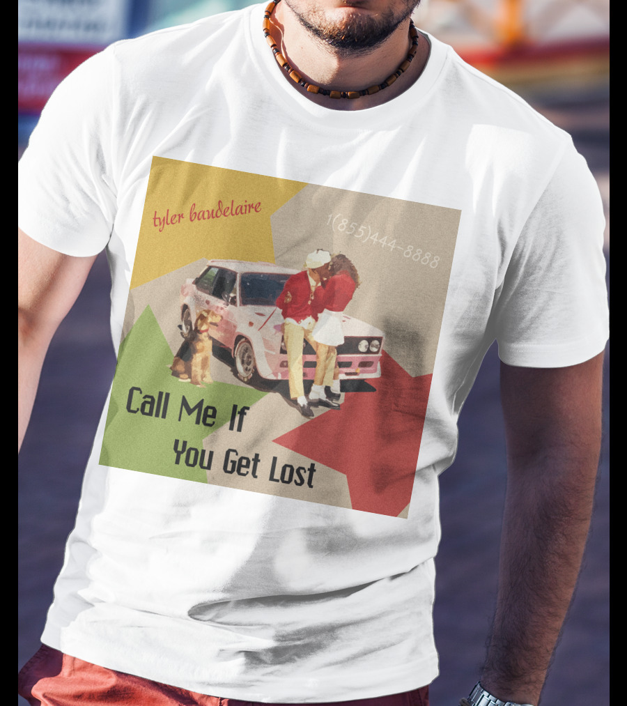 Tyler Baudelaire Call Me If You Get Lost 1(855)444-8888 T-Shirt