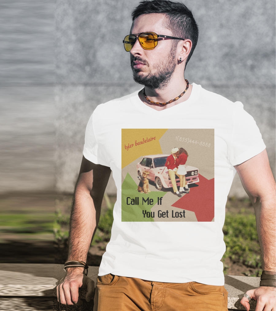 Tyler Baudelaire Call Me If You Get Lost 1(855)444-8888 T-Shirt