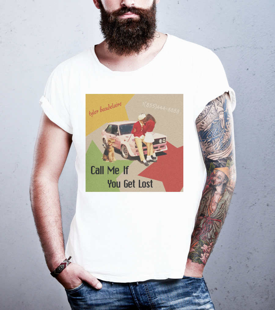 Tyler Baudelaire Call Me If You Get Lost 1(855)444-8888 T-Shirt