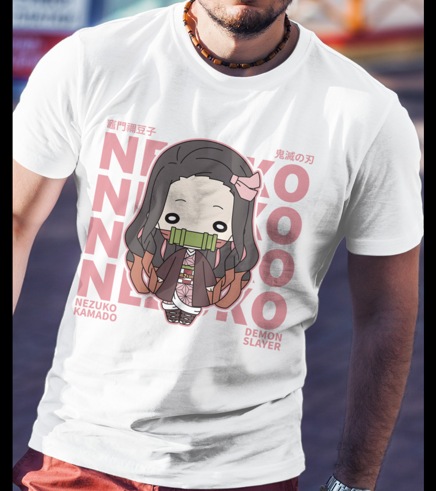 Nezuko Kamado Kimetsu No Yaiba Demon Slayer Nezuko T-Shirt