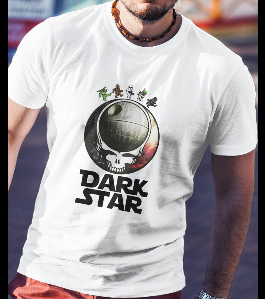 Classic Dark Star Wars Grateful Dead Crossover T-Shirt