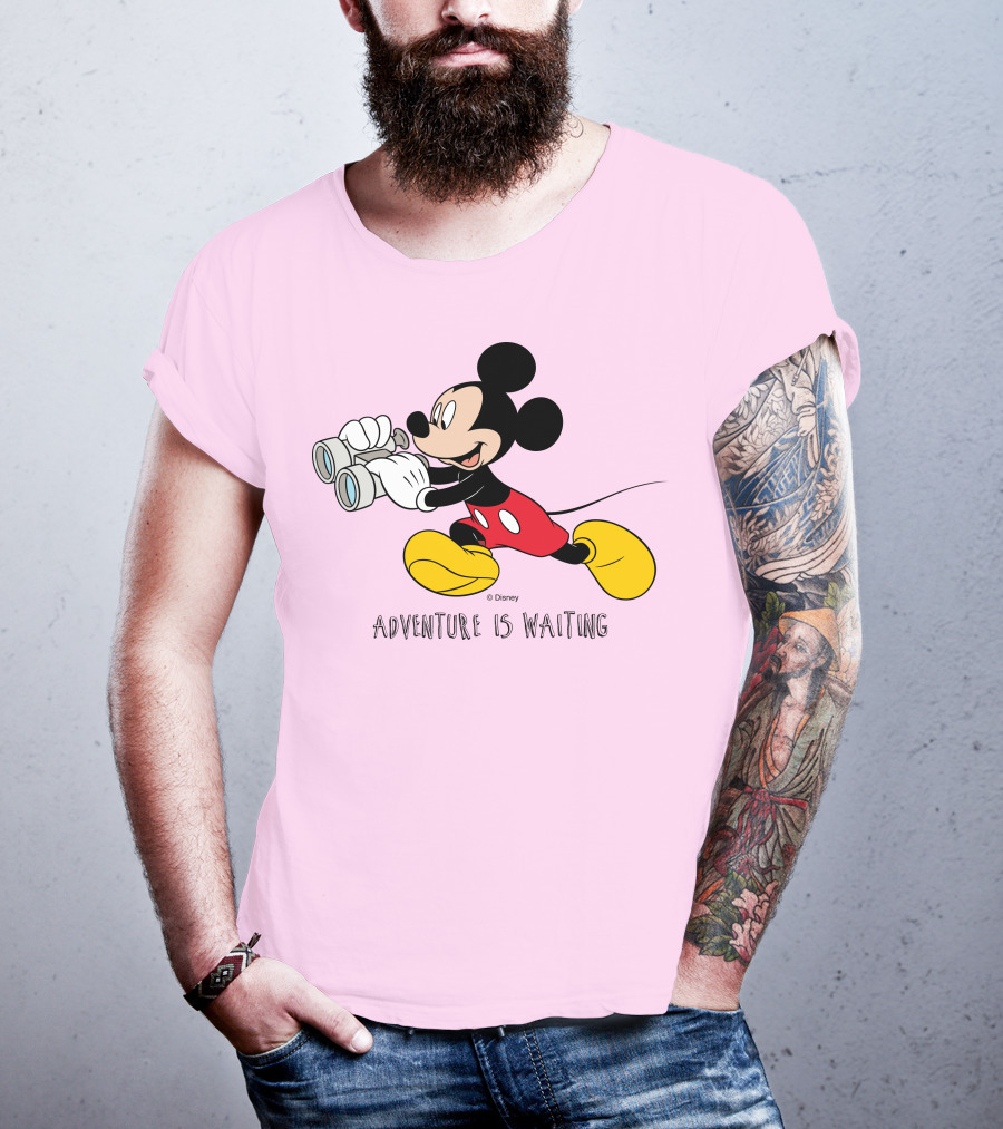 Disney Mickey Mouse Adventure Is Waiting T-Shirt