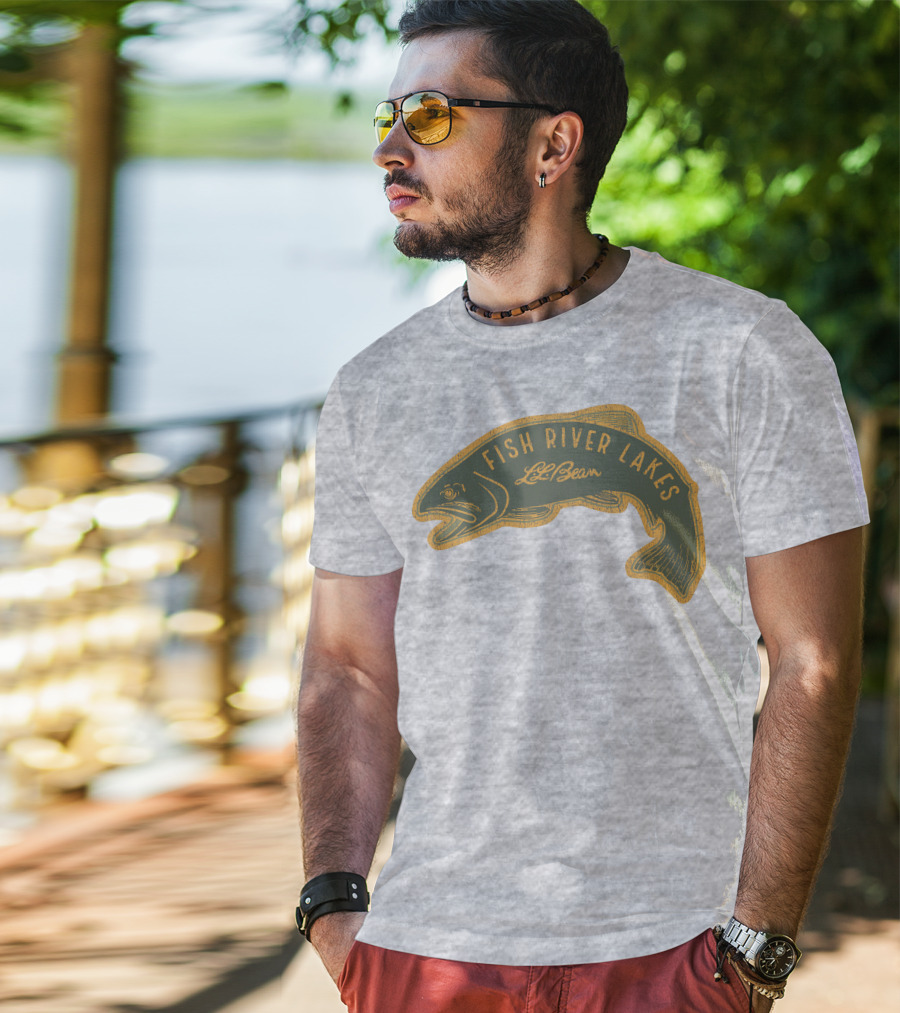 Fish River Lakes L.L.Bean Vintage Trout T-Shirt