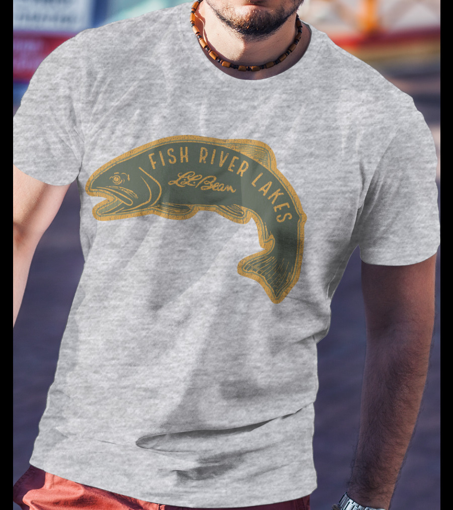 Fish River Lakes L.L.Bean Vintage Trout T-Shirt