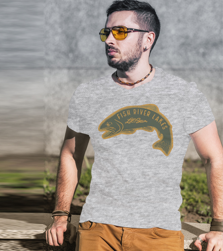 Fish River Lakes L.L.Bean Vintage Trout T-Shirt
