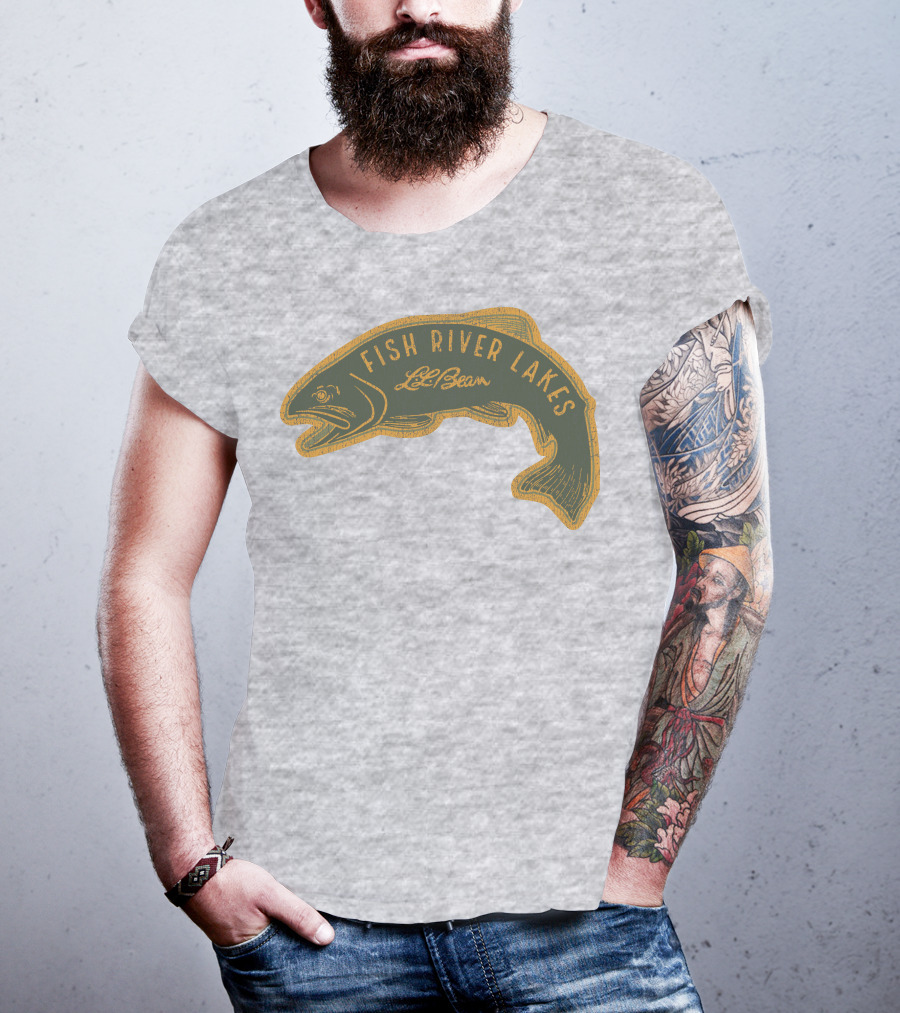 Fish River Lakes L.L.Bean Vintage Trout T-Shirt