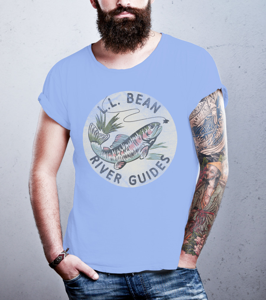 L.L. Bean River Guides Fishing T-Shirt