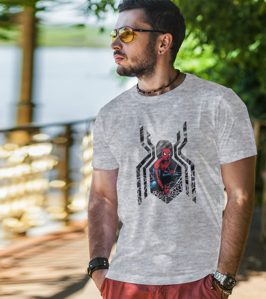 Spider-Man Web Symbol Marvel Comics Hero T-Shirt