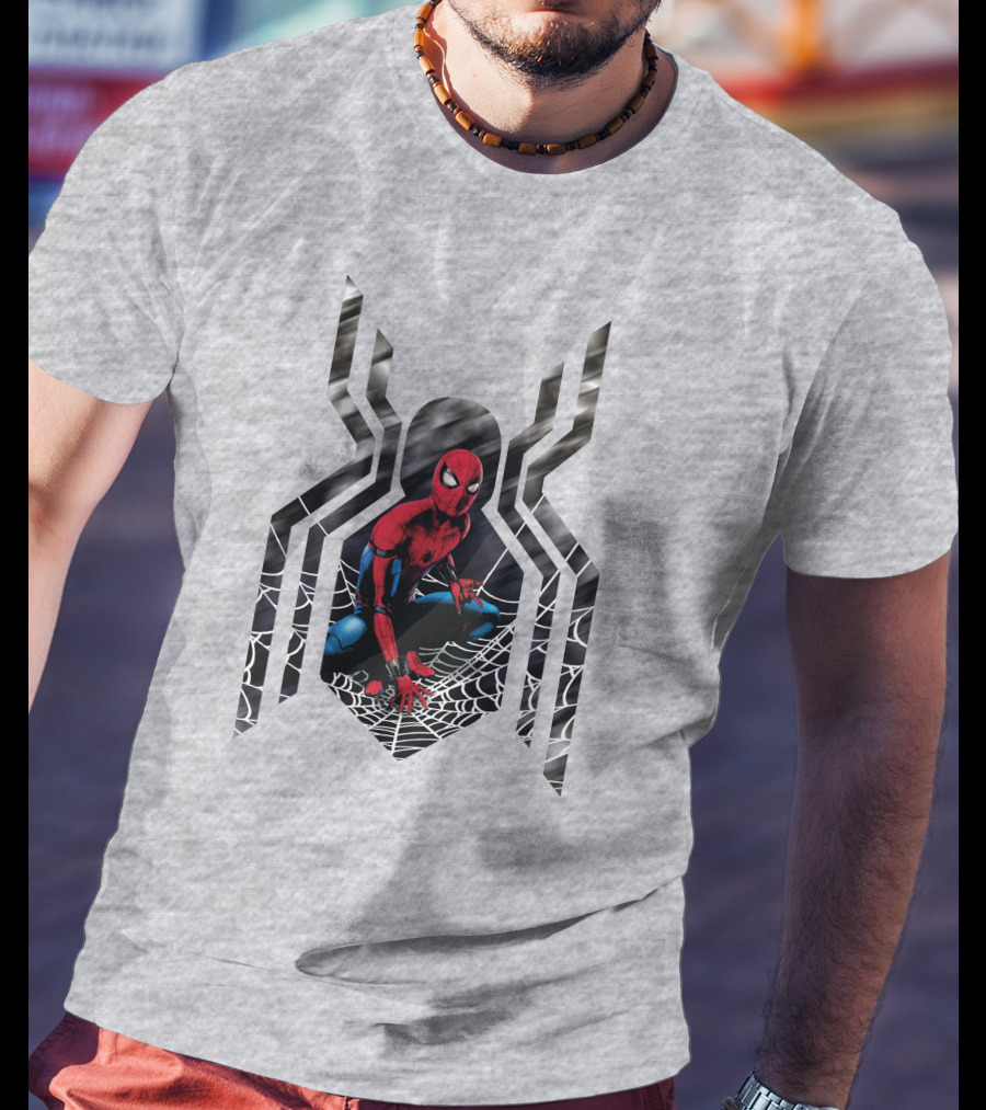 Spider-Man Web Symbol Marvel Comics Hero T-Shirt