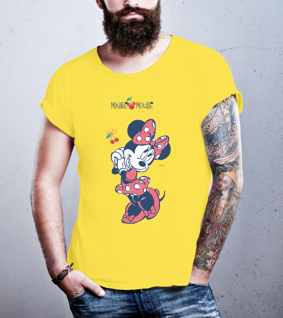 Minnie Mouse Disney Red Polka Dot Dress And Bow T-Shirt