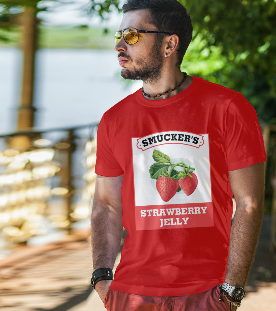 SMUCKER'S Strawberry Jelly Fresh Fruit T-Shirt
