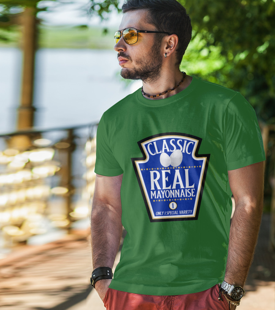 CLASSIC REAL MAYONNAISE ONLY 1 SPECIAL VARIETY Halloween Costume Matching Group Team T-Shirt