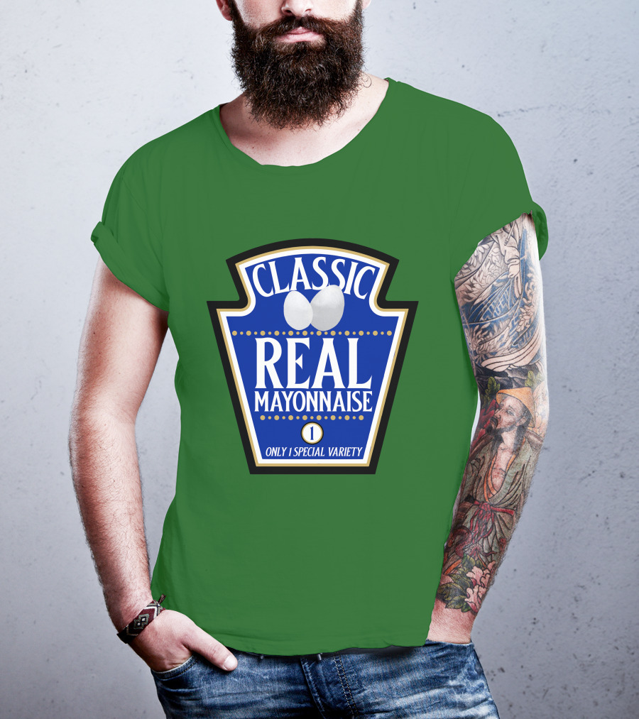 CLASSIC REAL MAYONNAISE ONLY 1 SPECIAL VARIETY Halloween Costume Matching Group Team T-Shirt