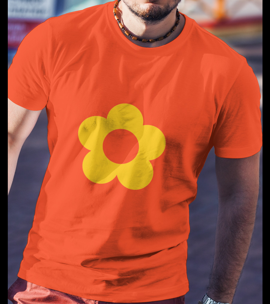 Shortcake Orange Blossom Yellow Flower T-Shirt