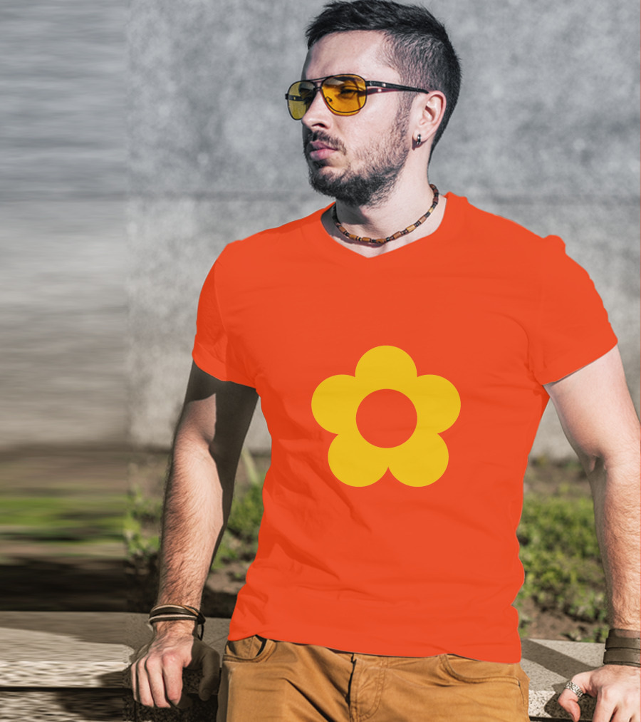 Shortcake Orange Blossom Yellow Flower T-Shirt