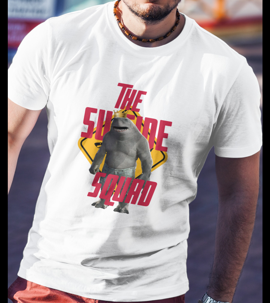 King Shark The Suicide Squad Num Num Movies T-Shirt