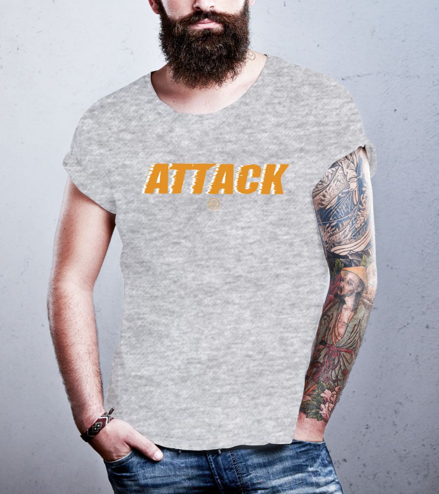 The DW Designs Attack Spyre Sports Group Johnny Majors TN T-Shirt