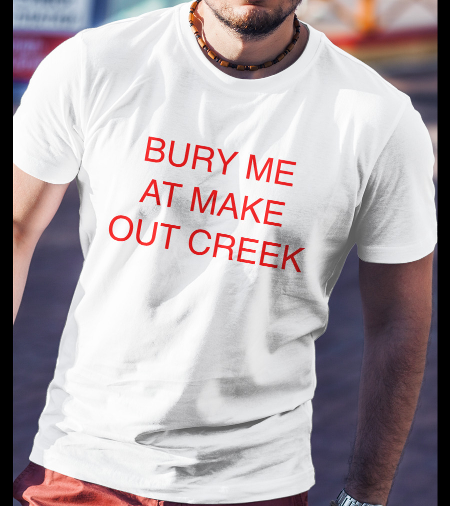Mitski Merch Store Bury Me At Make Out Creek White Shirt Mitski Leaks T-Shirt