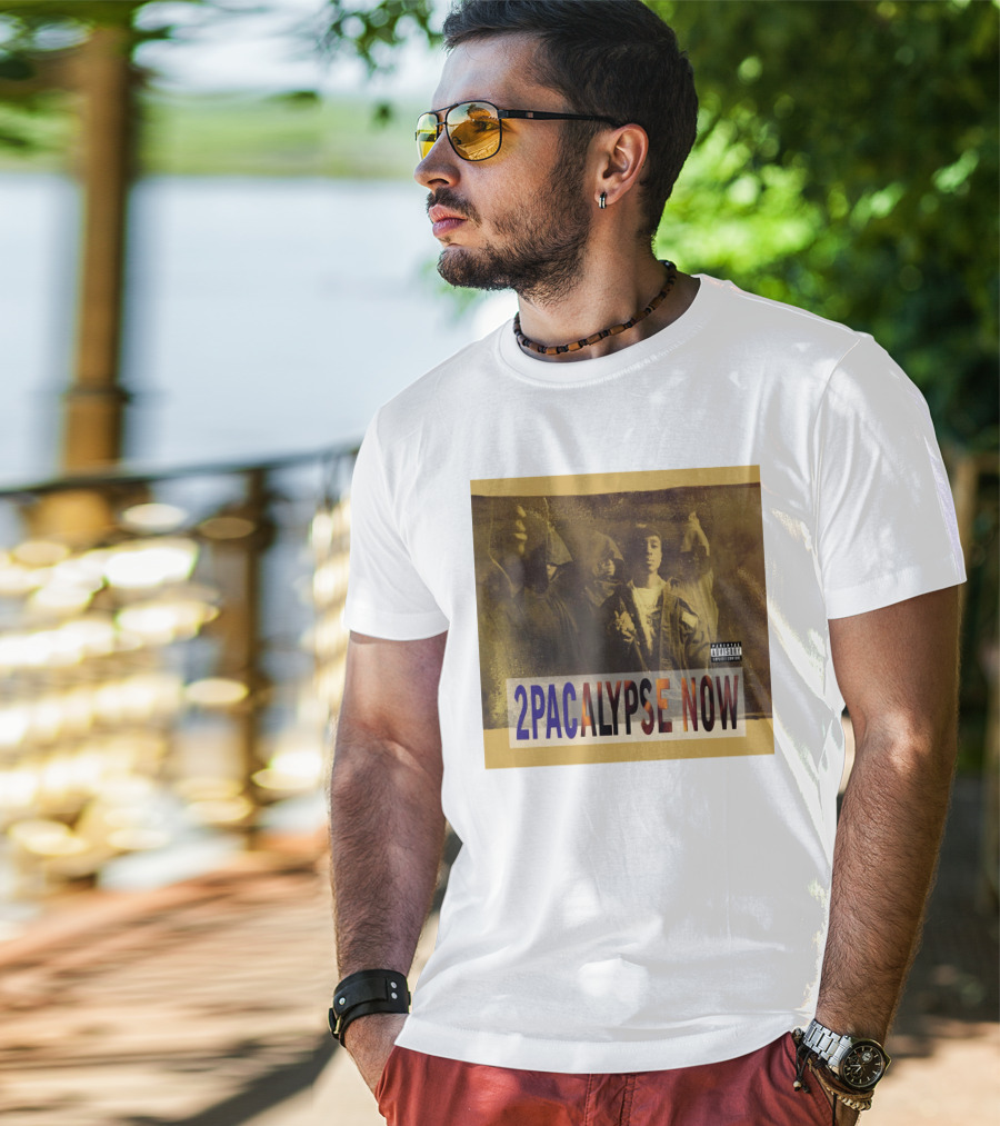 2Pacalypse Now Album Cover Homage Book Of Shady Image T-Shirt