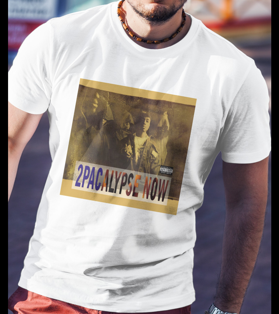 2Pacalypse Now Album Cover Homage Book Of Shady Image T-Shirt