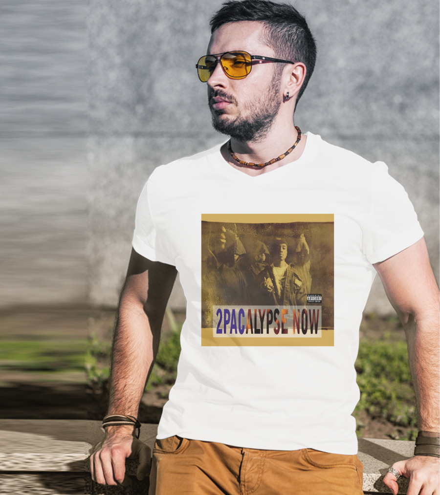 2Pacalypse Now Album Cover Homage Book Of Shady Image T-Shirt