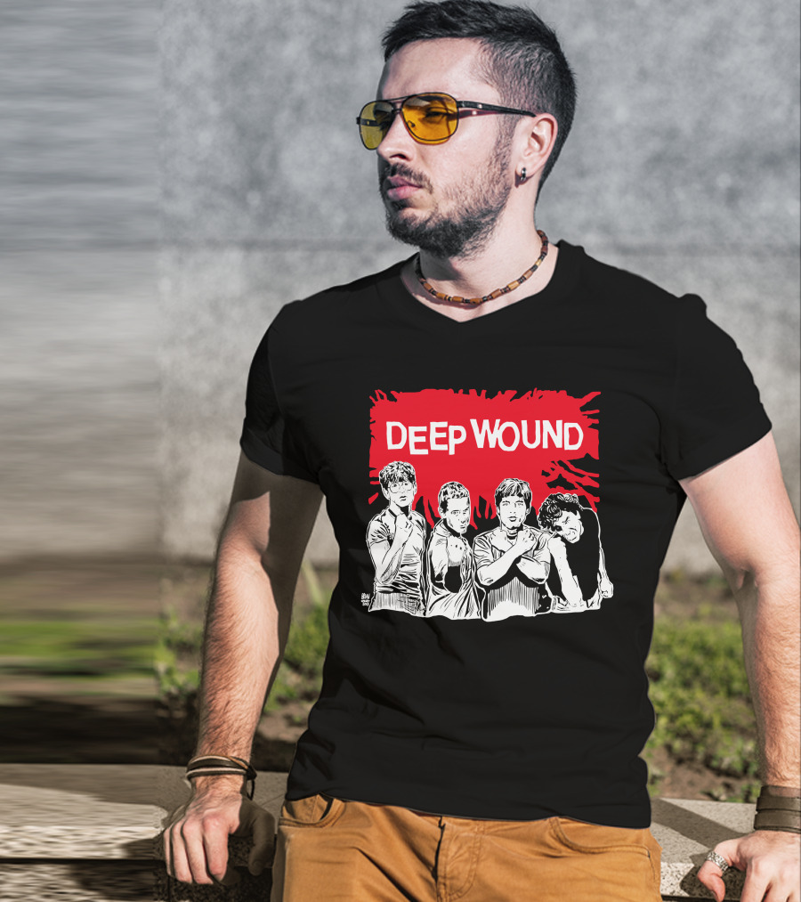 Dinosaur Jr Kfu Store Merch Deep Wound Punk Band T-Shirt