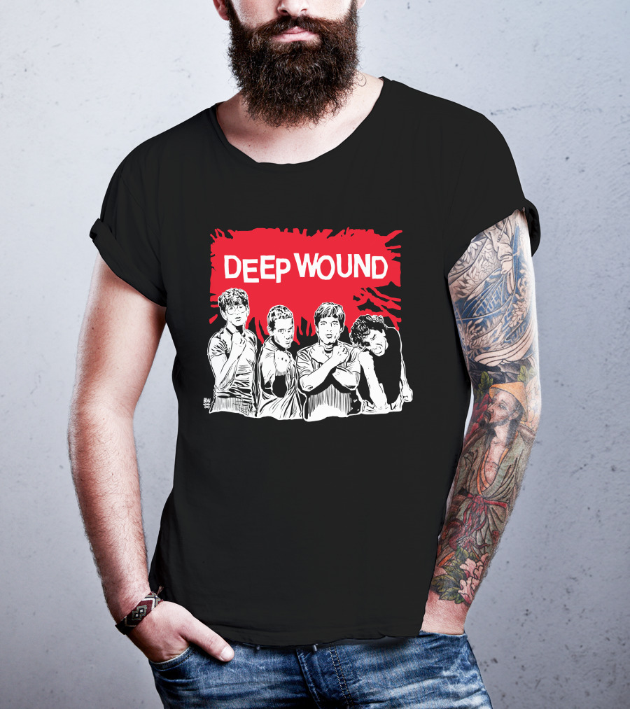 Dinosaur Jr Kfu Store Merch Deep Wound Punk Band T-Shirt