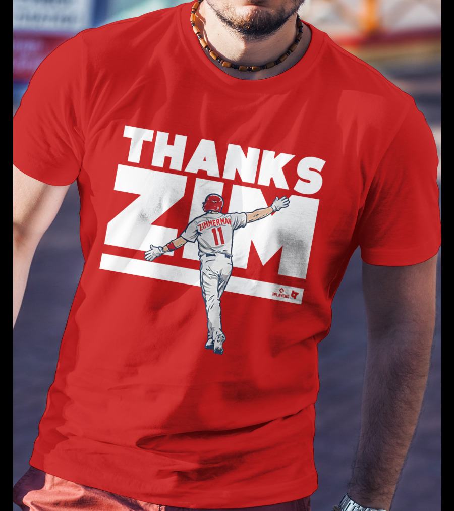 Ryan Zimmerman Thanks Zim Washington Nationals Fans Players Association T-Shirt