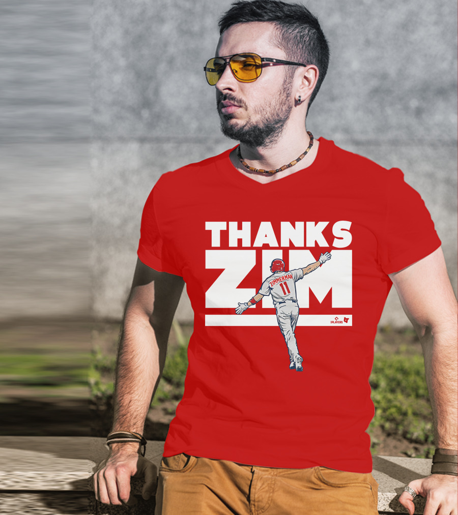 Ryan Zimmerman Thanks Zim Washington Nationals Fans Players Association T-Shirt