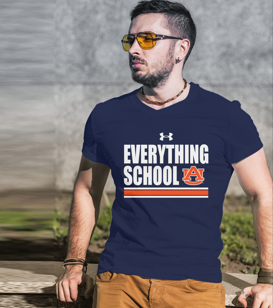Everything School Auburn Football Under Armour Jarquez Hunter Derick Hall T-Shirt