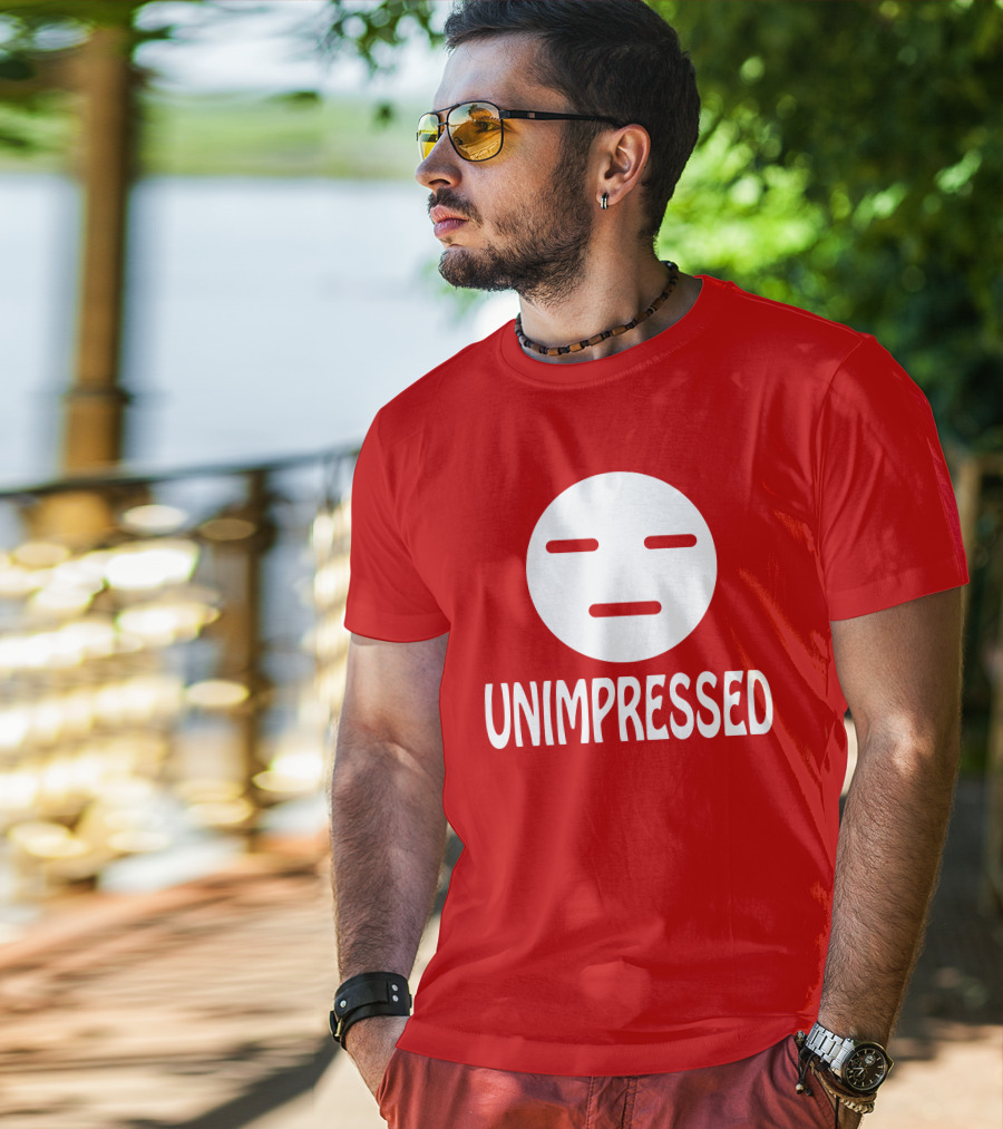 Unimpressed Mood Icon Carol Anne Talks Comics T-Shirt