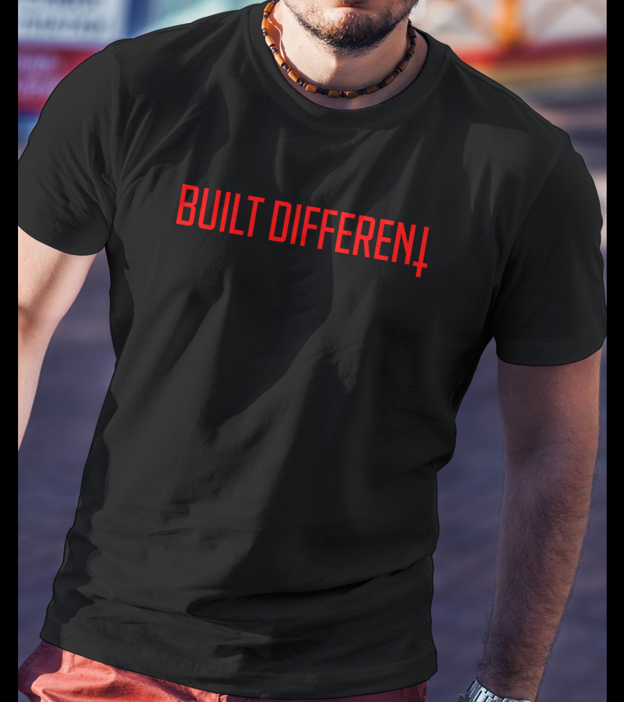 Haunted Night Merch Built Different Snevets Nalyd T-Shirt