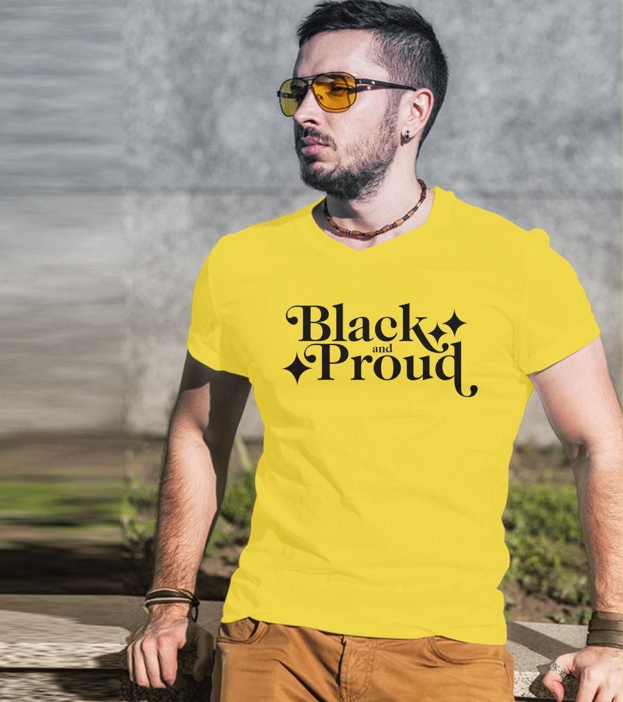 Black And Proud Scorpio Sky T-Shirt