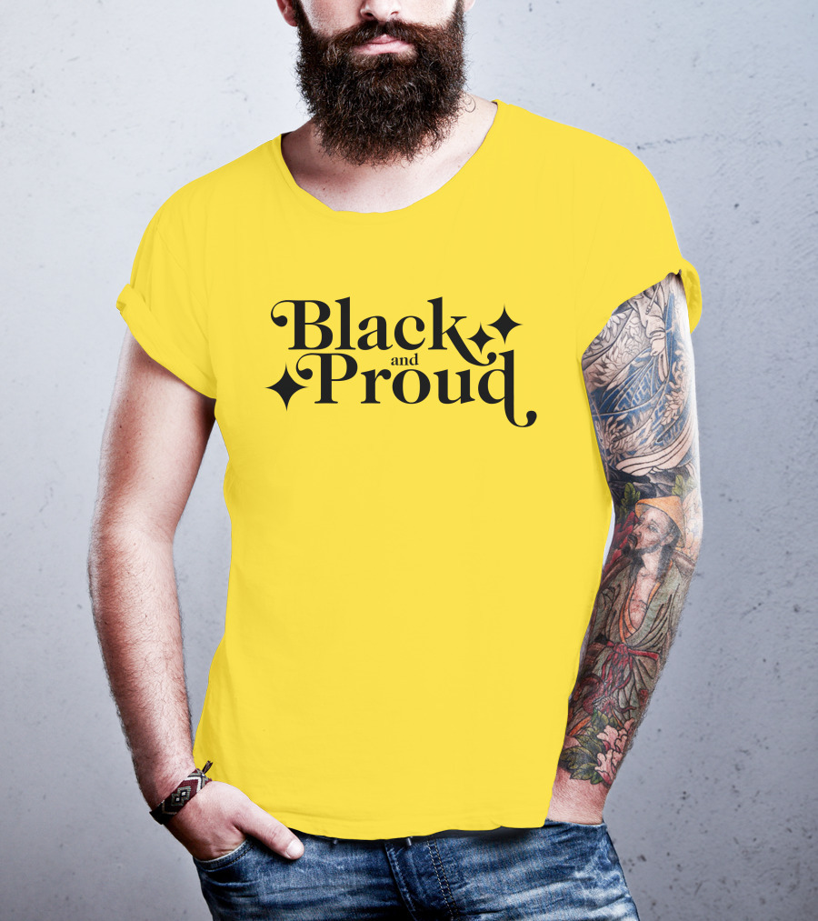 Black And Proud Scorpio Sky T-Shirt