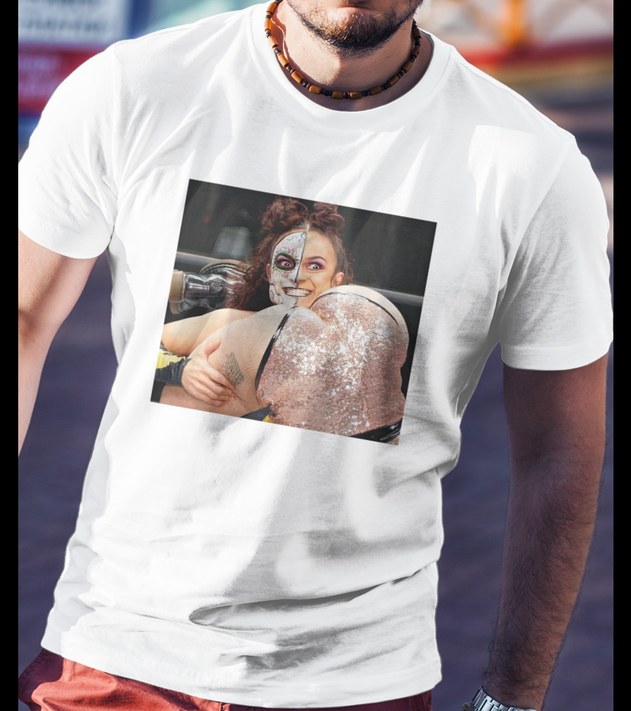Gabby Ortiz Wrestler Vs. Thunder Rosa AEW Women's Champion Match T-Shirt