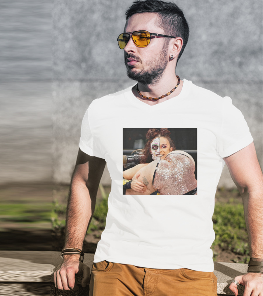 Gabby Ortiz Wrestler Vs. Thunder Rosa AEW Women's Champion Match T-Shirt