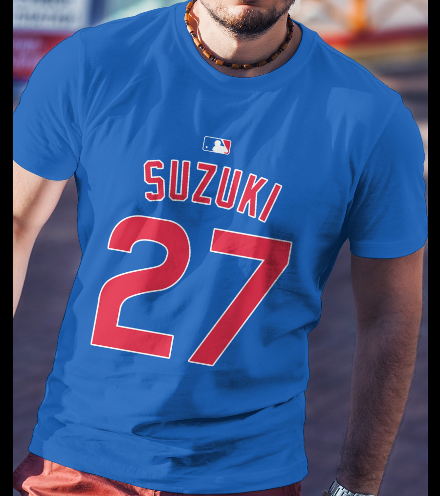 Obvious Merch Seiya Suzuki 27 MLB Jersey T-Shirt