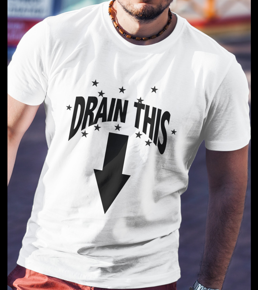 Drain This Rafa Stinks Stars Arrow T-Shirt