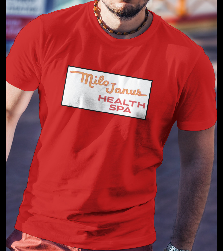 Milo Janus Health Spa Columbo Phile Classic TV Reference T-Shirt